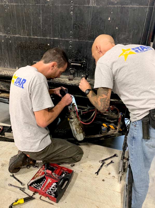 Star Technicians working on site