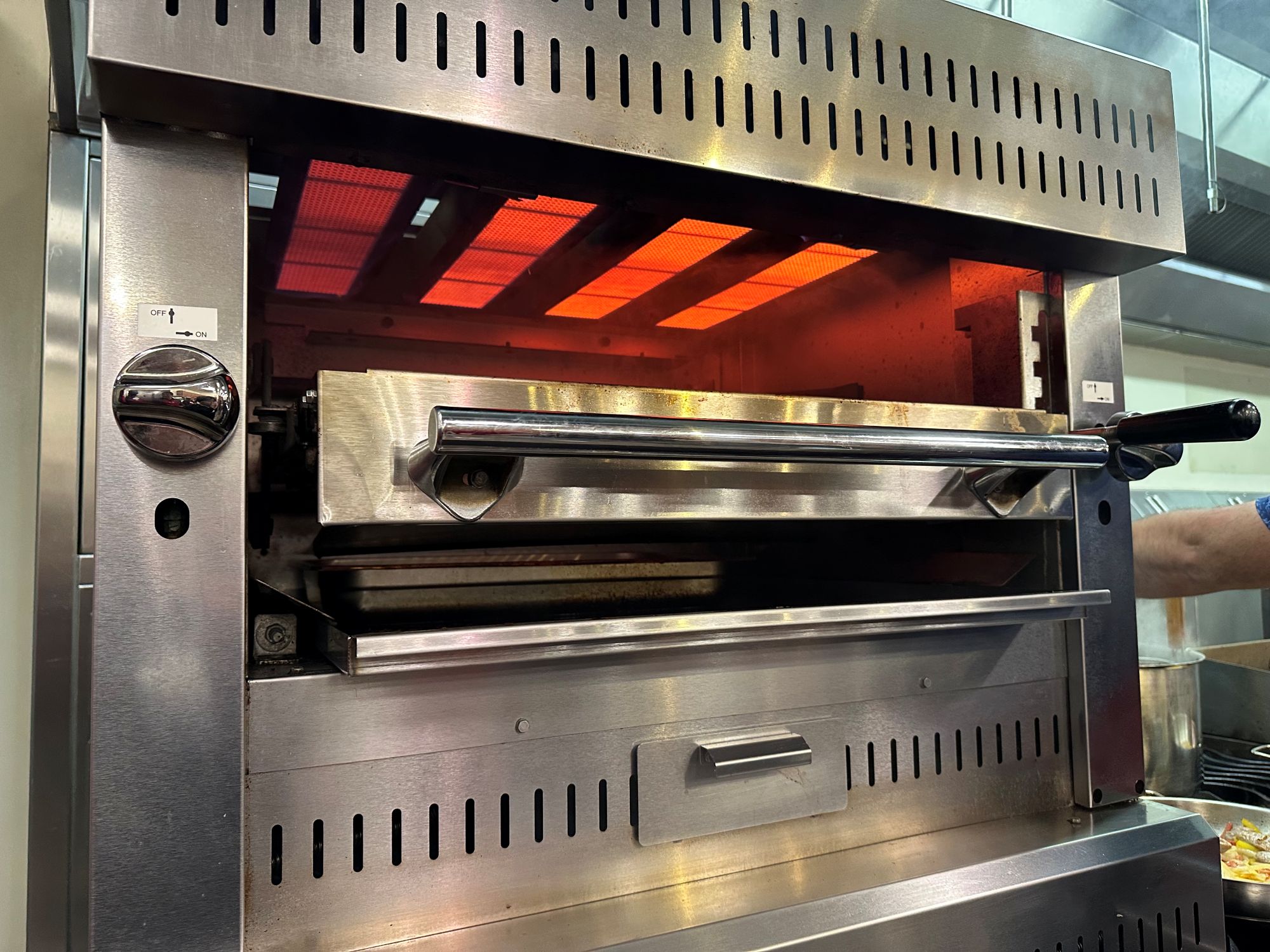 Vulcan Infrared Charbroiler in Commercial Kitchen