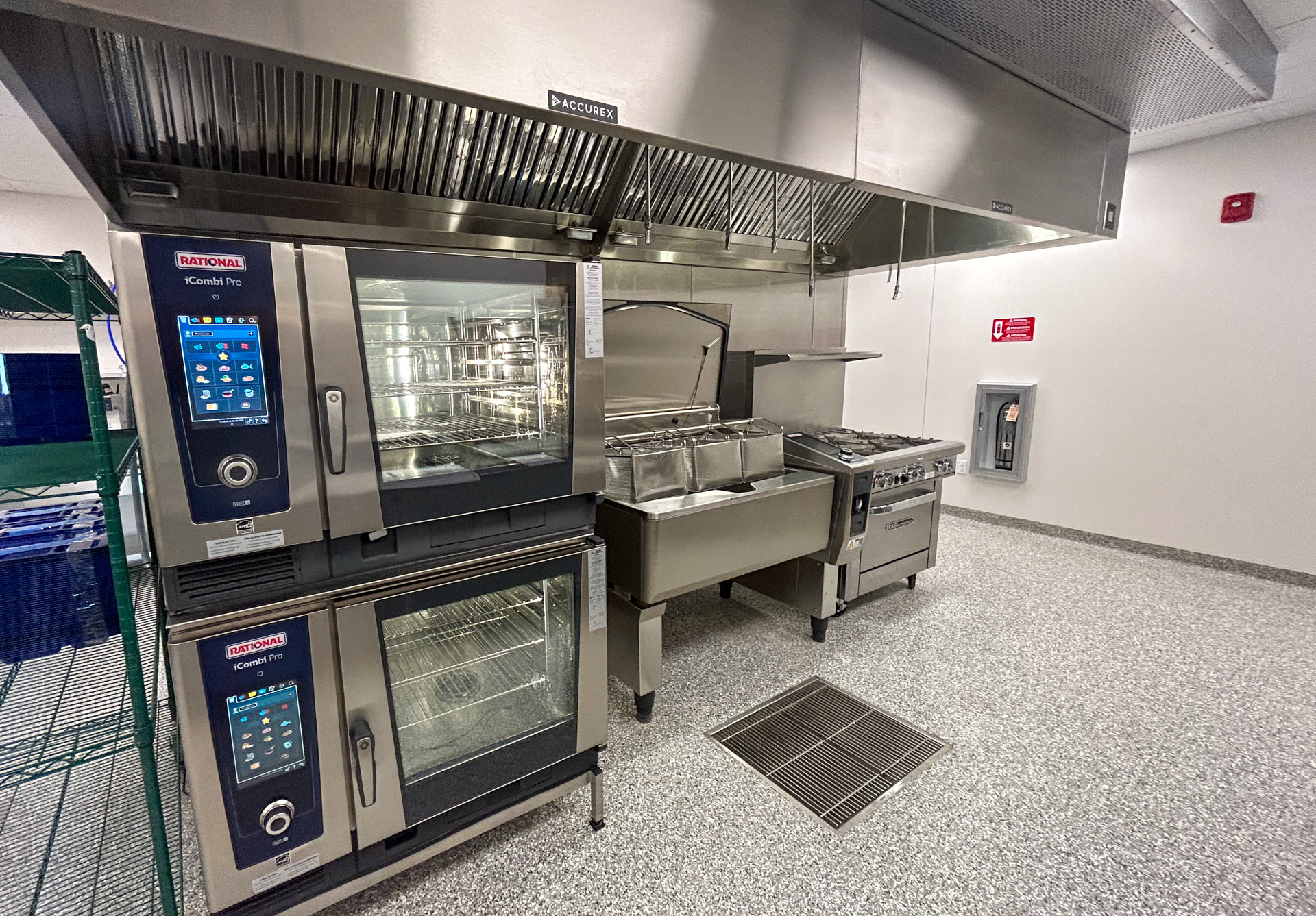 Commercial Kitchen - Rapids Contract & Design St. Joan of Arc Catholic School Project